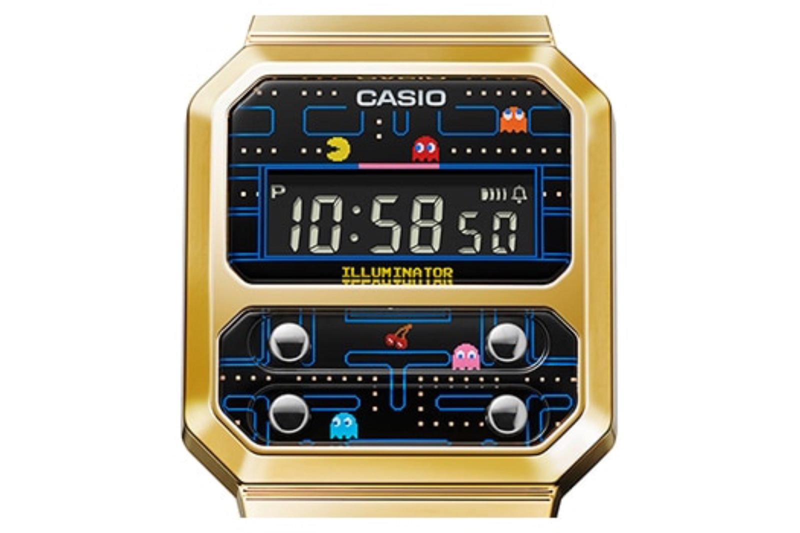Casio announces Pac-Man edition F-100 digital watch photo 3