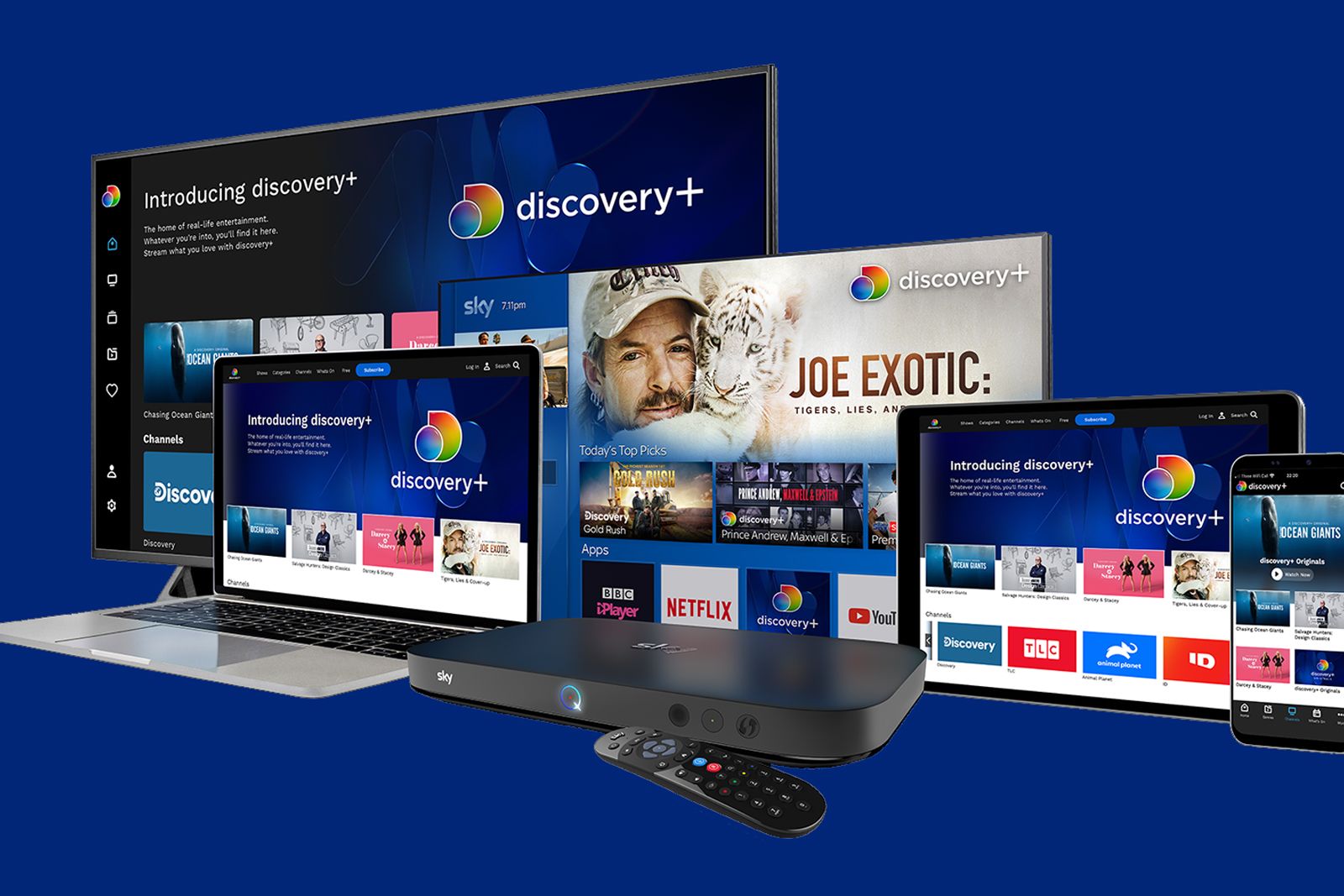 Discovery+ app launches on Sky Q photo 2