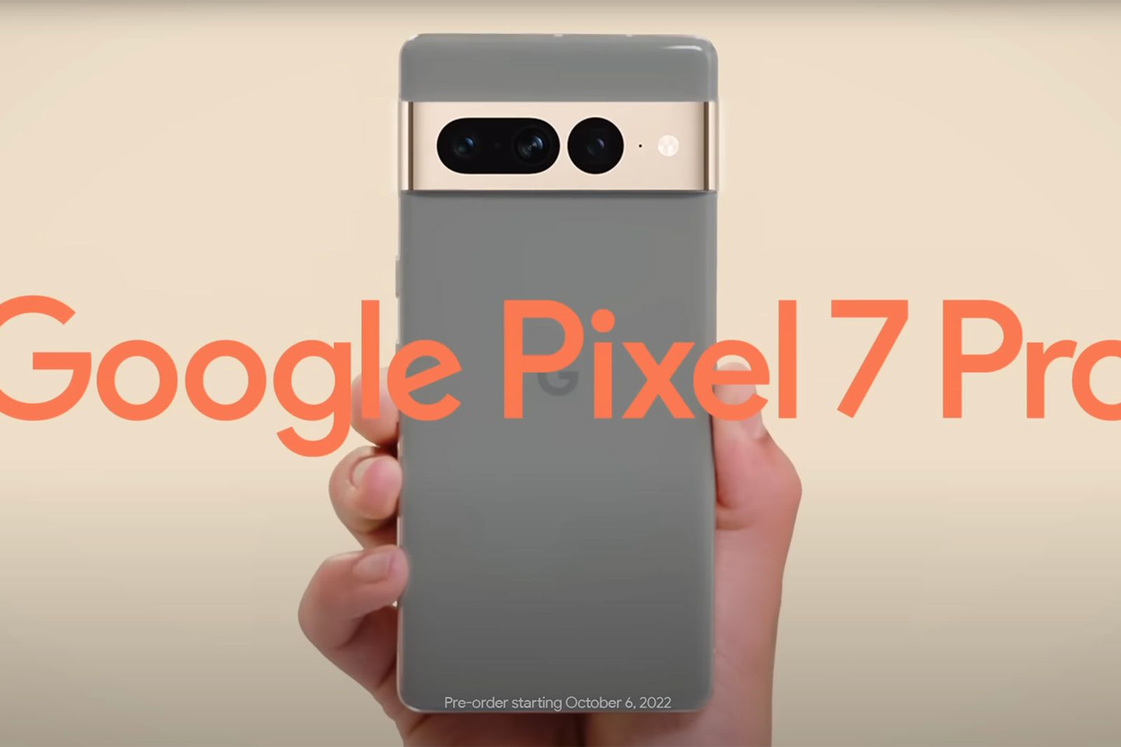 Google Pixel 7 Pro pre-order date leaked by... Google photo 2