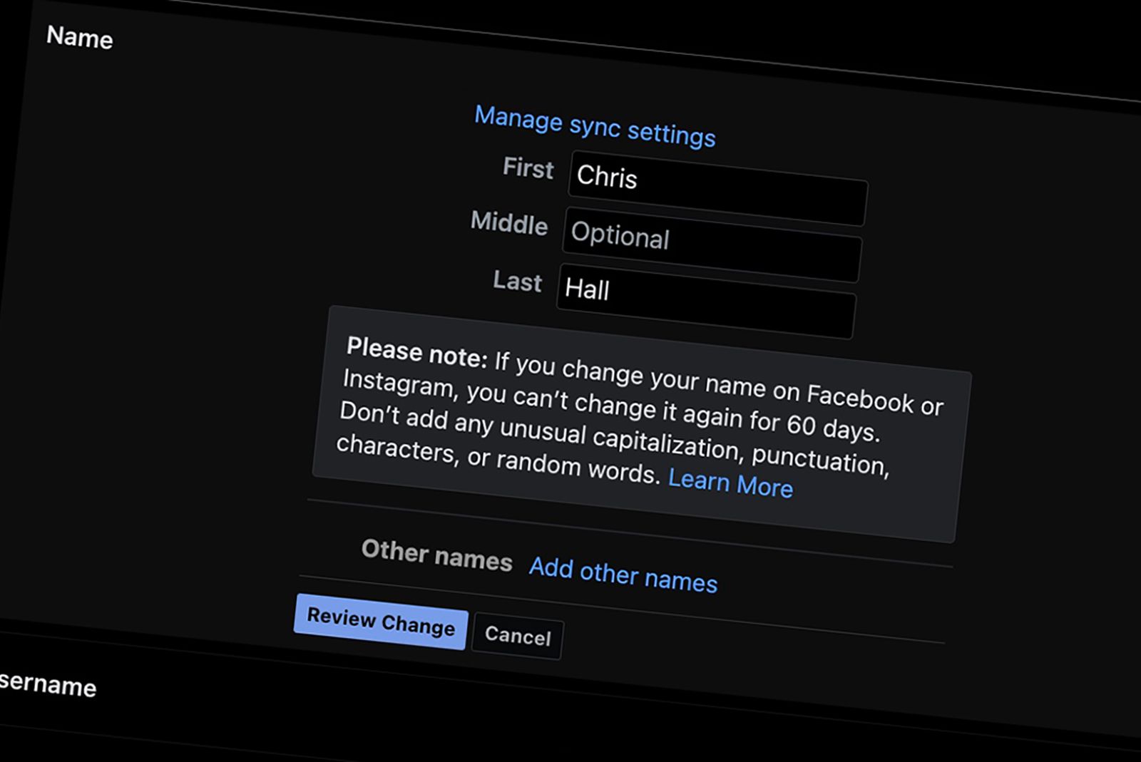 How to easily change your name on Facebook (plus what names aren't allowed) photo 1