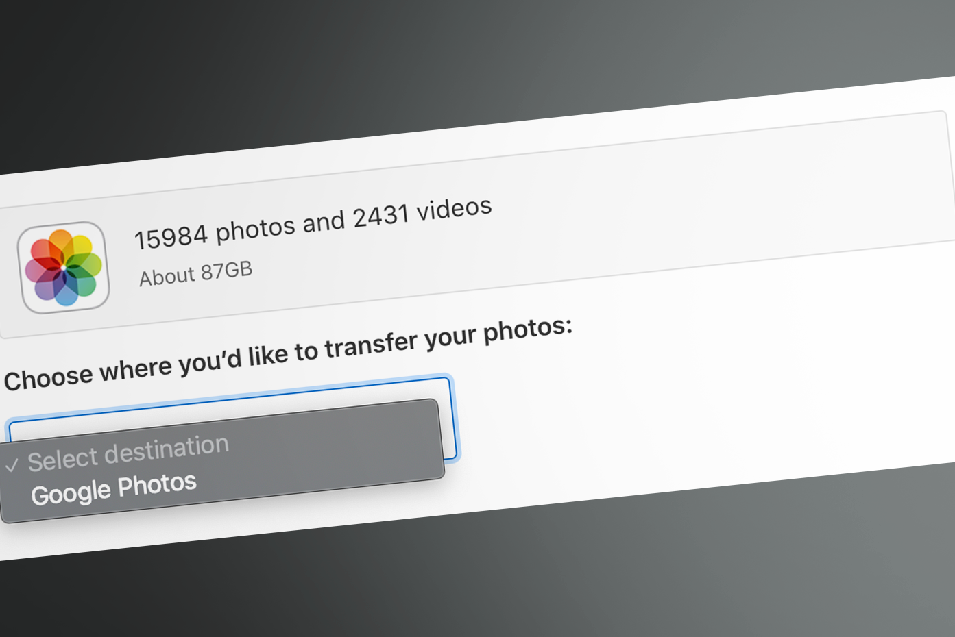 How to easily move your iCloud photos and videos to Google Photos photo 1