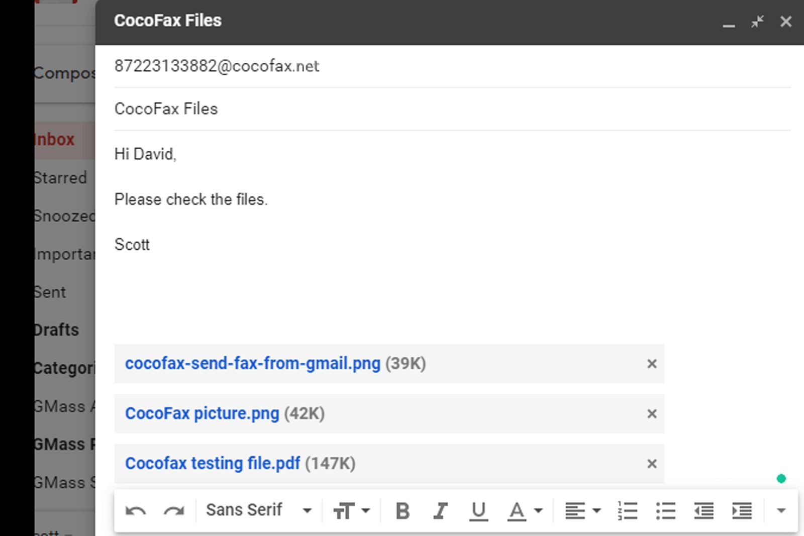 How to send faxes online (via email/Gmail, Google Drive, PC, Mac, Android, iPhone) photo 4