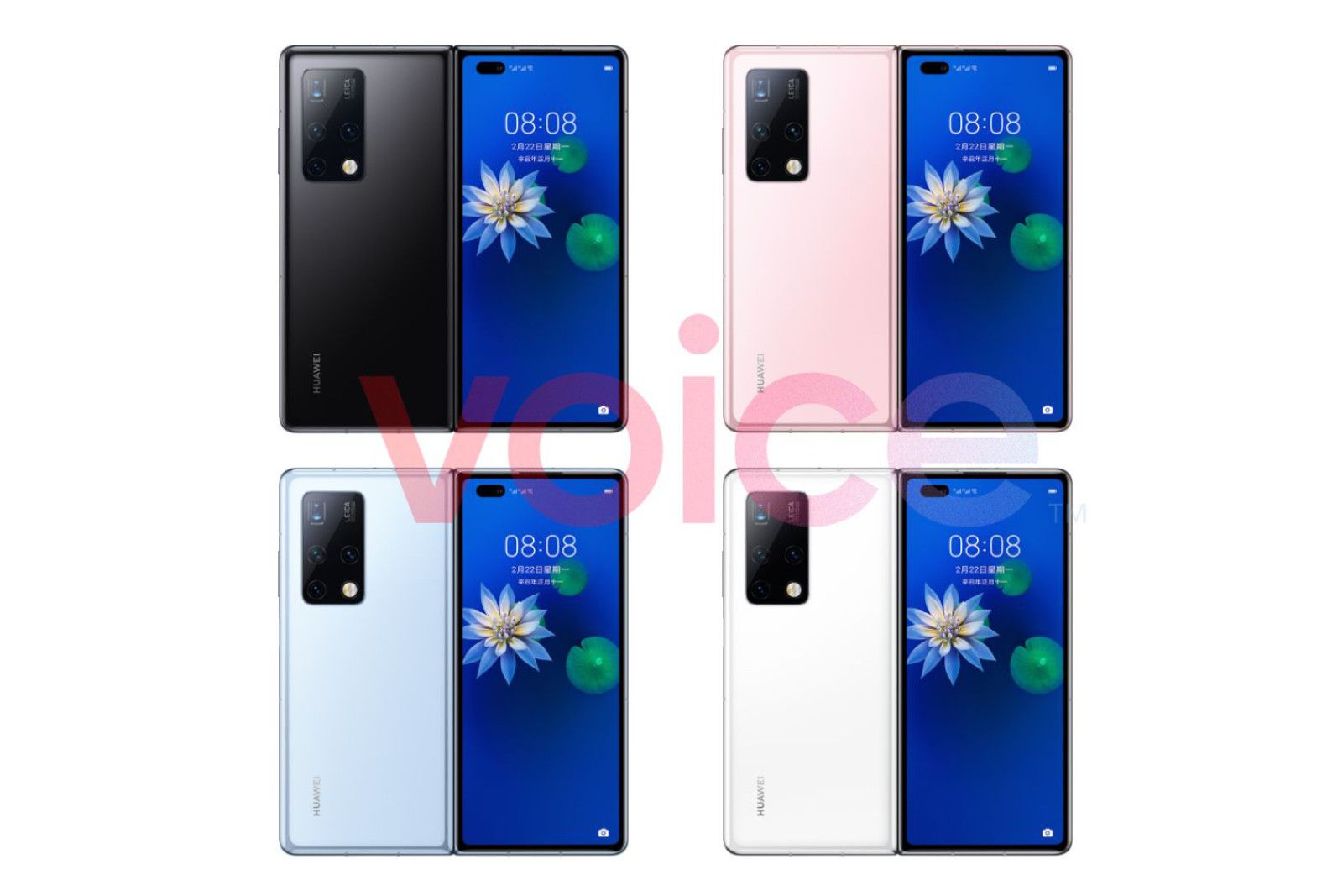 Huawei Mate X2 official images leak, show the whole phone in stunning detail photo 2