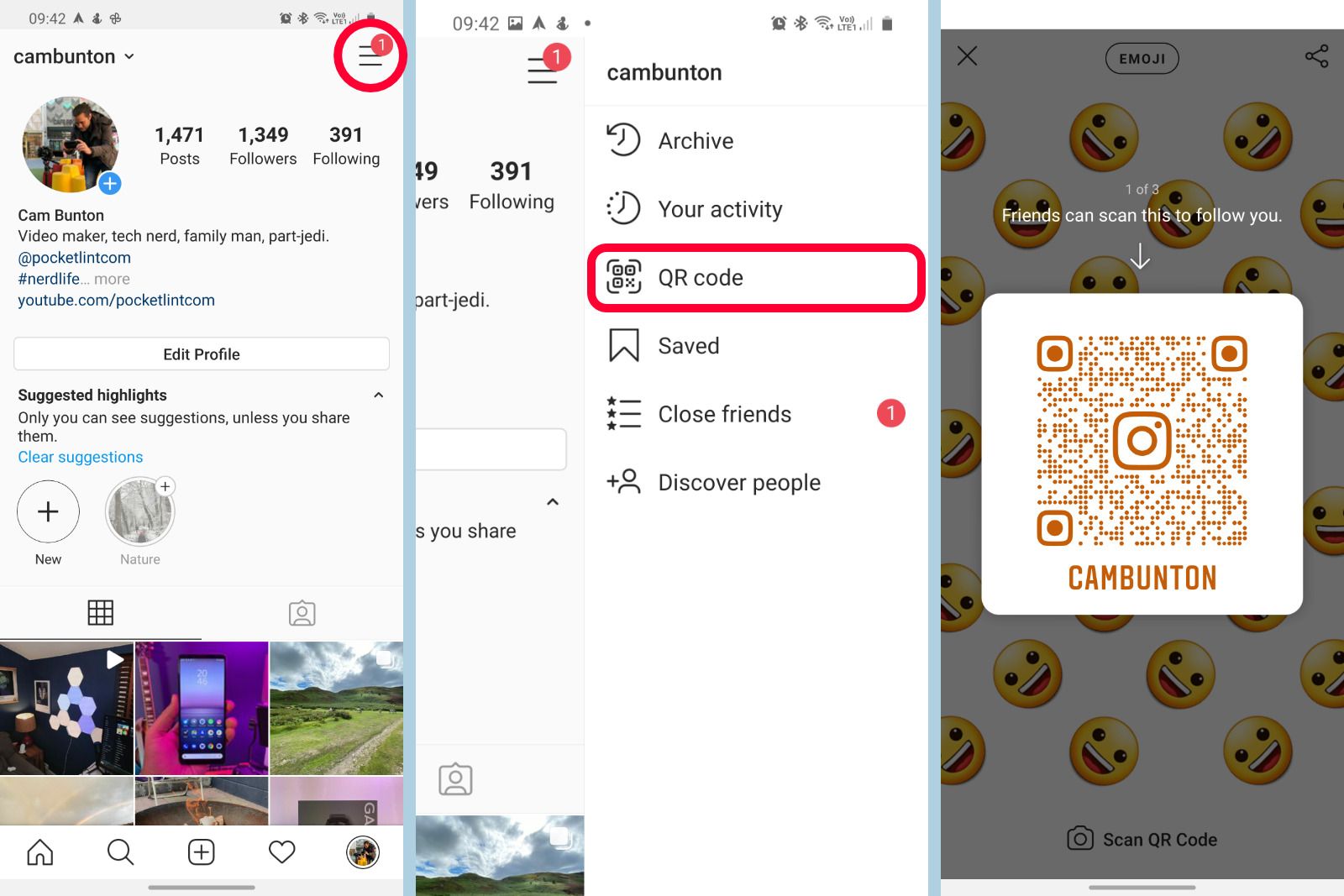 Instagram is rolling out QR codes worldwide, here's how to access yours and scan others photo 1