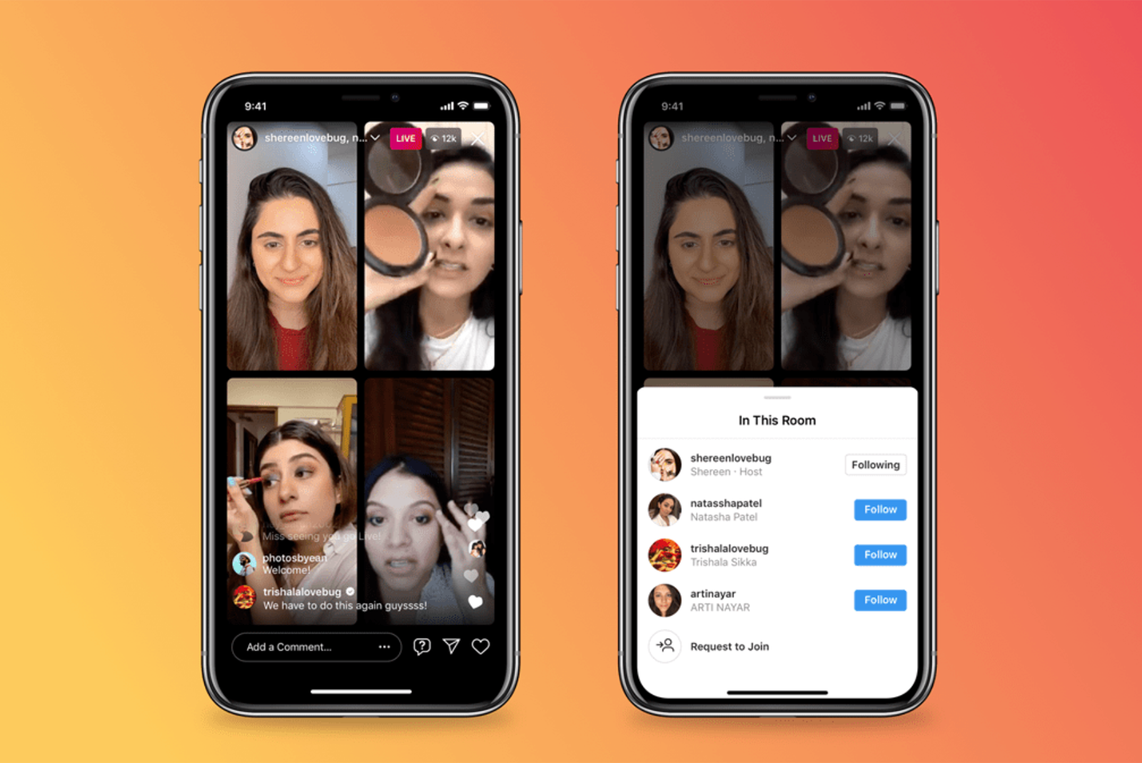 Instagram Live Rooms: How to go live with up to three people photo 1