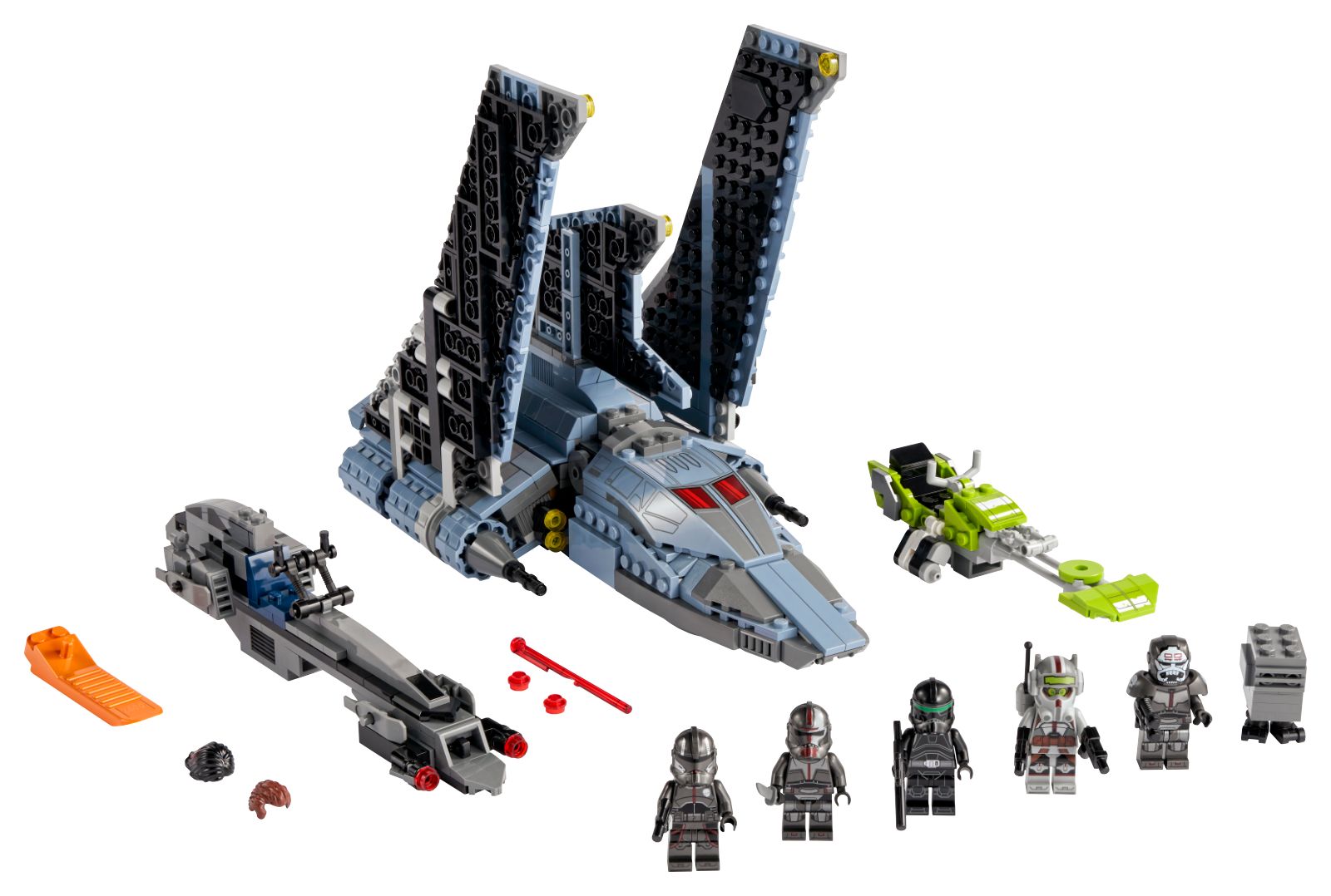 Lego Star Wars latest is The Bad Batch Attack Shuttle photo 2