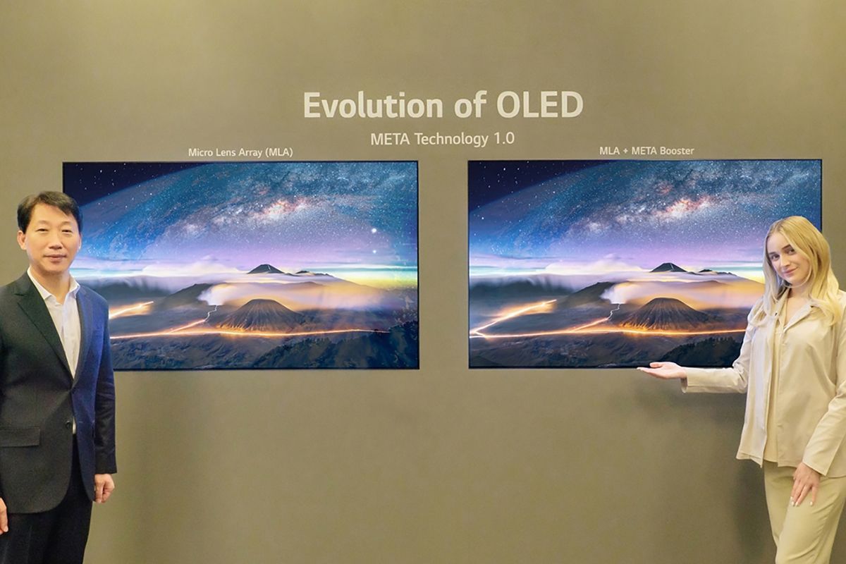 LG Display unveils 3rd gen OLED panel with META tech for future TVs photo 1