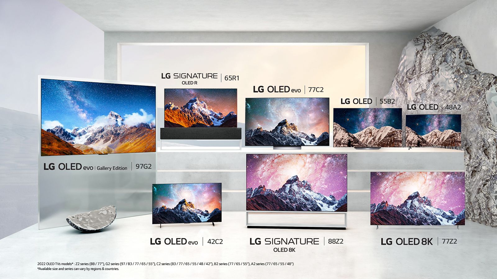 LG's 2022 8K TV line includes new QNED Mini LED and Z2 Signature OLED photo 2