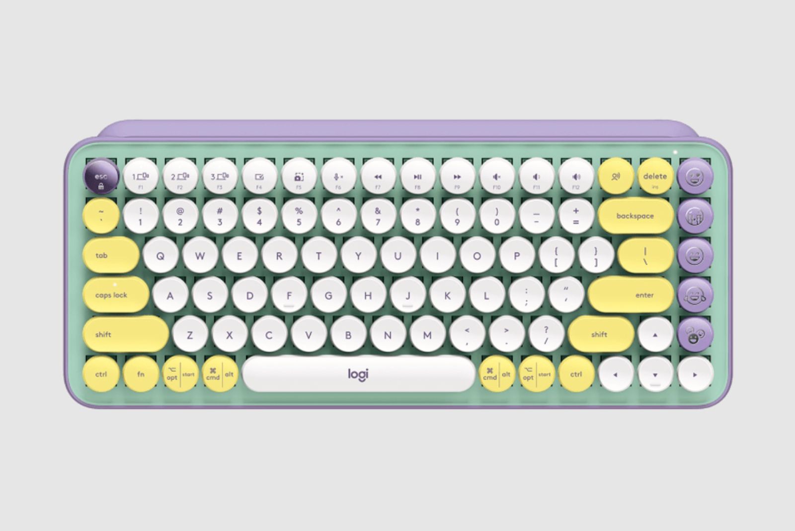 Logitech's Pop Keys mechanical emoji keyboard is for the aesthetic-obsessed photo 1