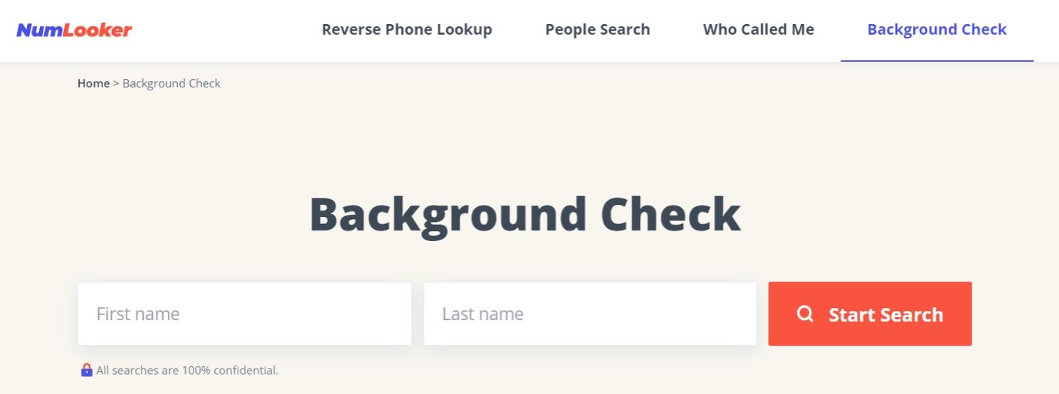 NumLooker overview: Do a free reverse phone lookup online