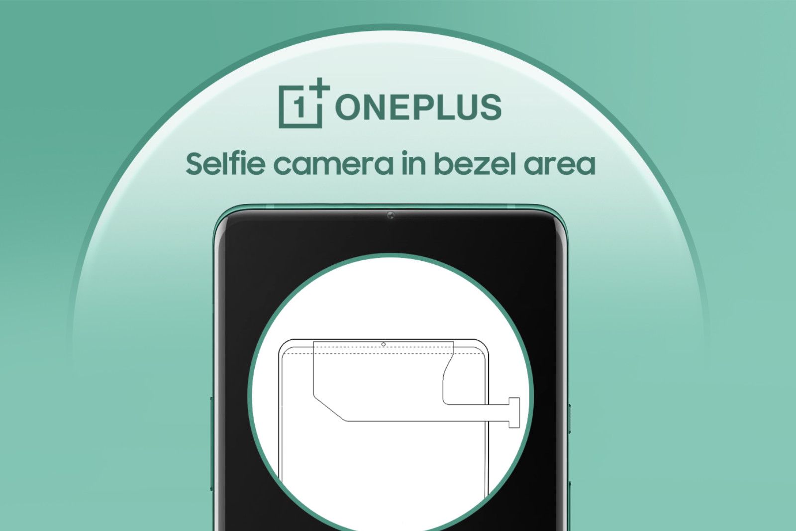 OnePlus patent imagines squeezing selfie camera into the bezel photo 2
