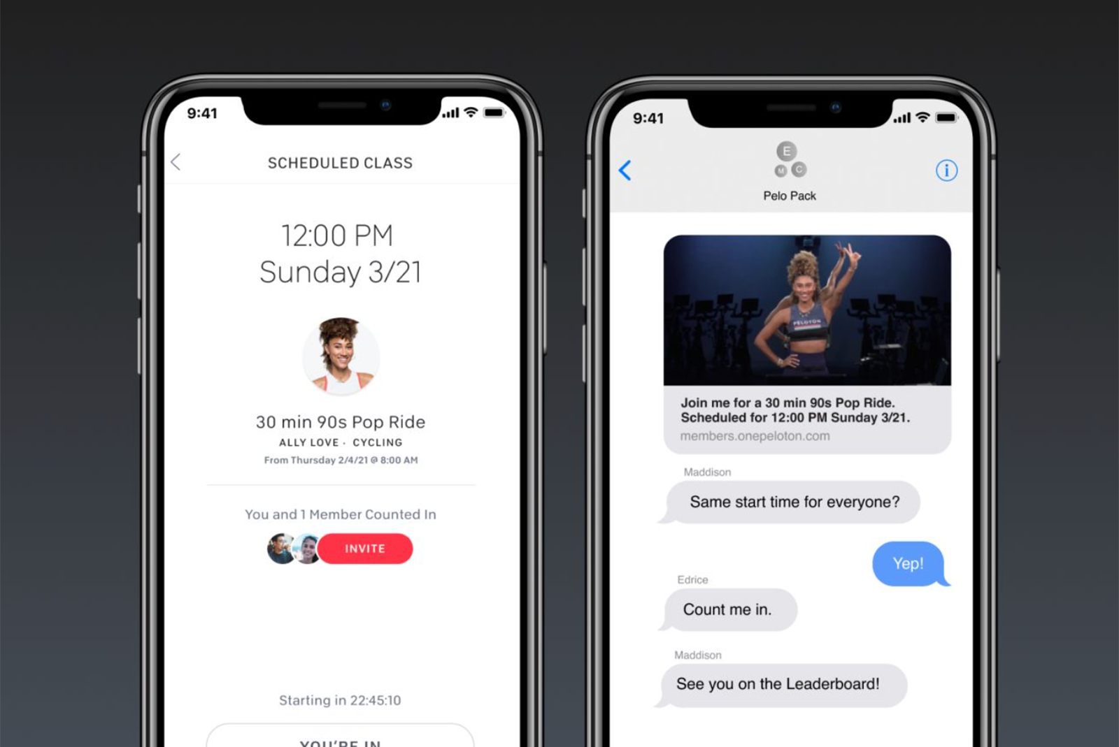 Peloton Sessions let you schedule smaller classes with friends photo 2