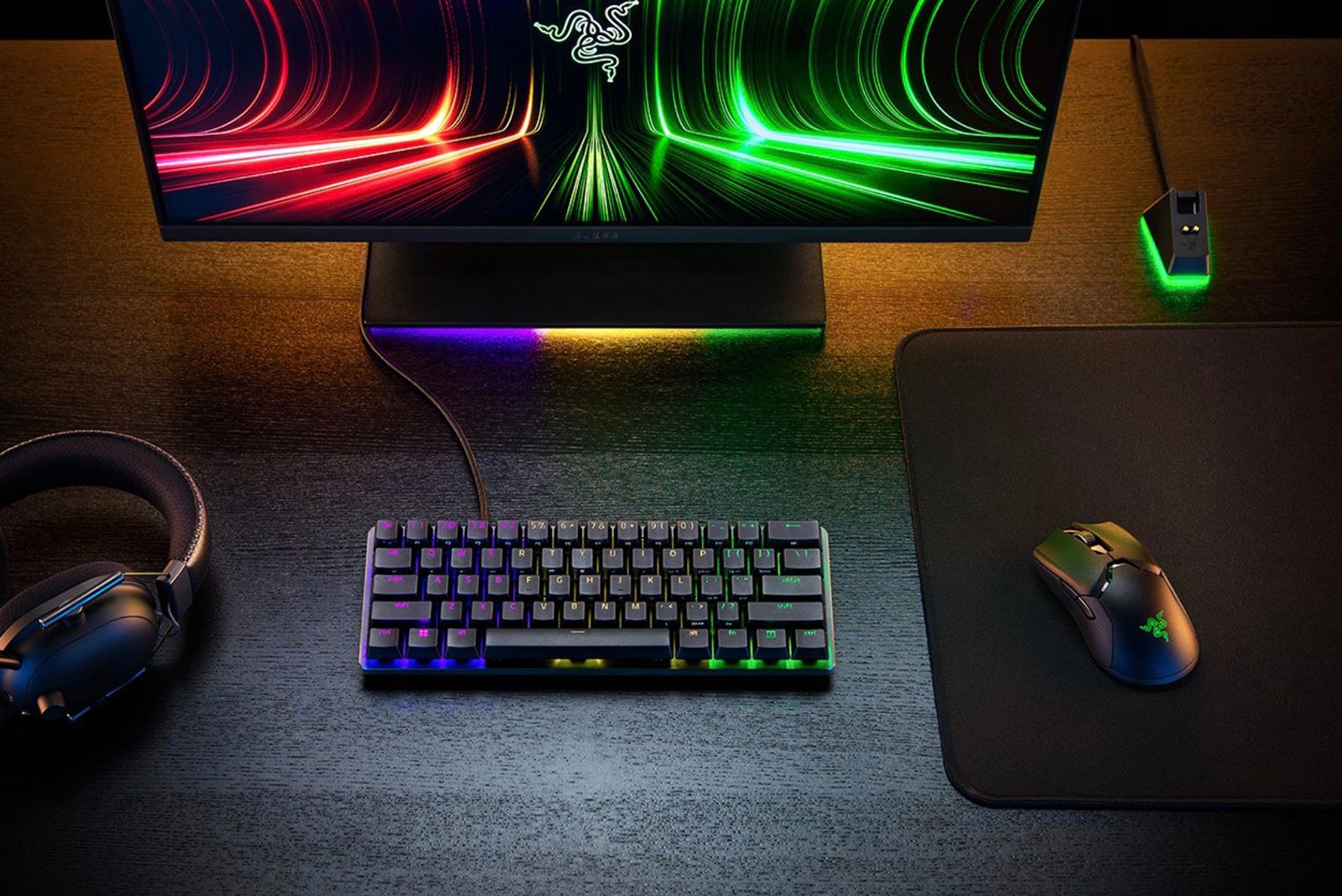 Razer Huntsman Mini is a 60% gaming keyboard with analog switches photo 1