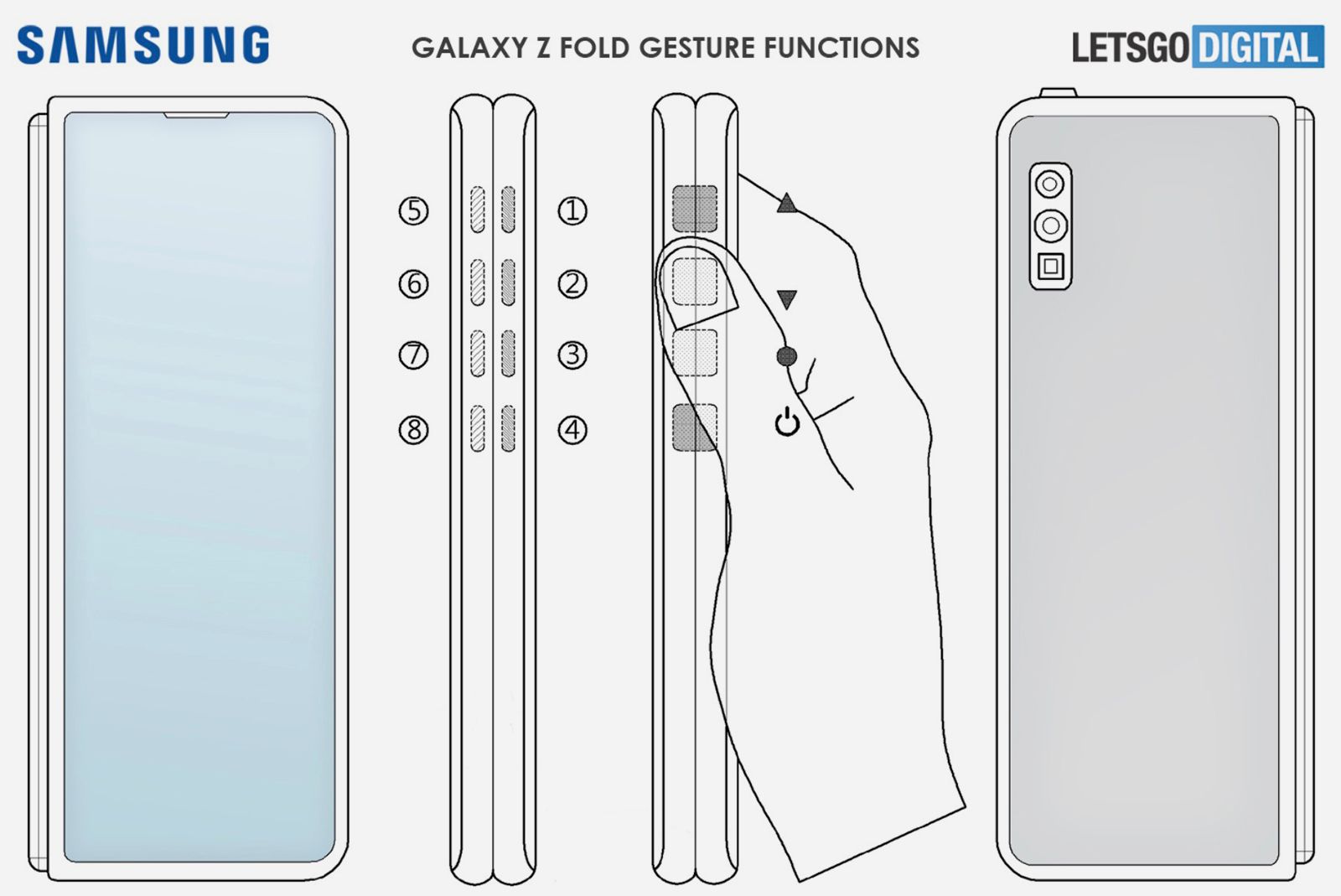 Samsung Galaxy Z Fold 3 with gesture control functions photo 2
