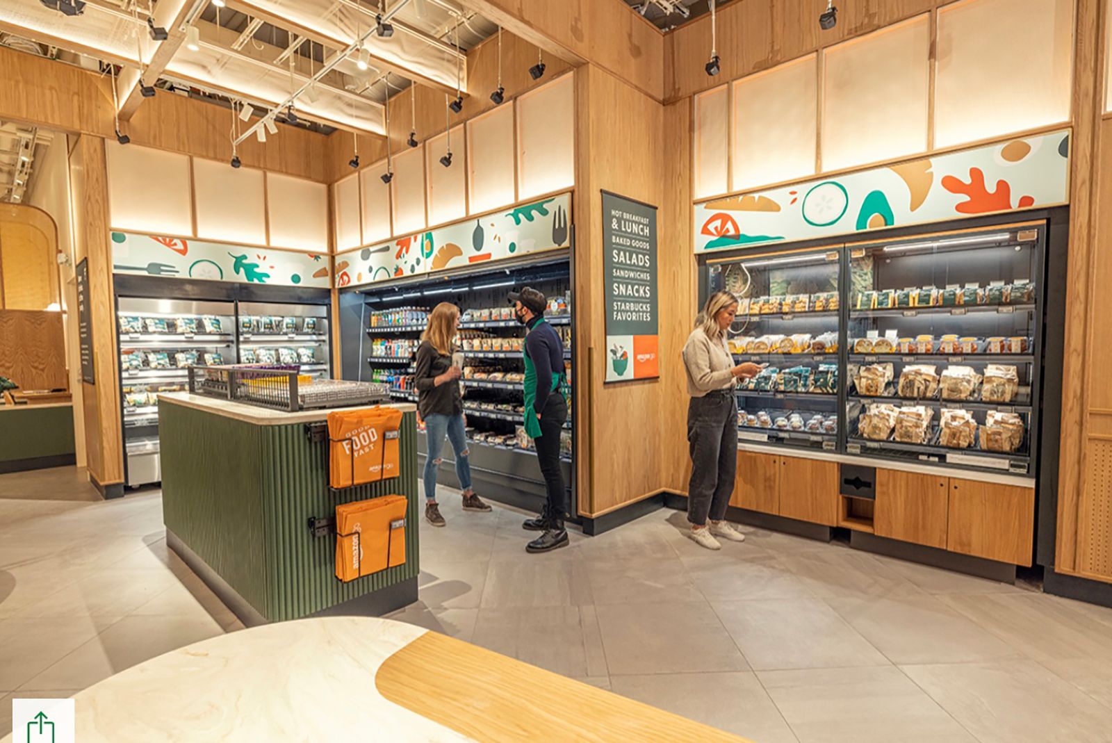 Starbucks opens a pickup store in NYC with Amazon Go cashierless tech photo 3