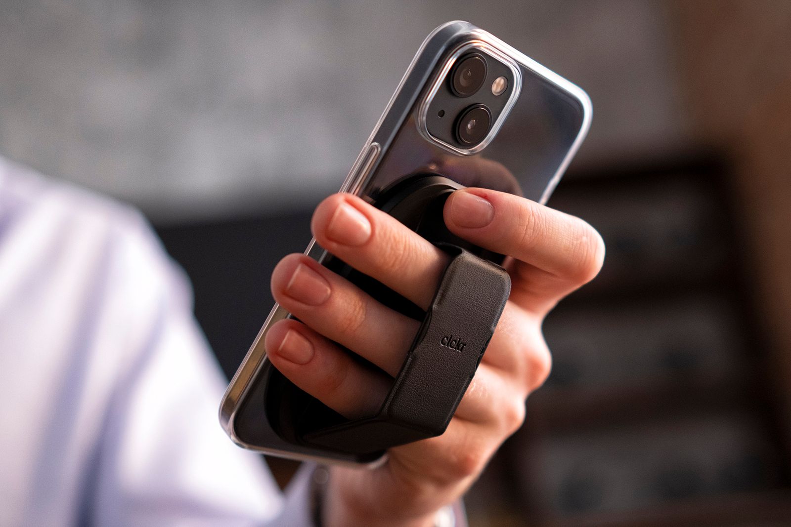 The CLCKR MagSafe Stand and Grip is the ultimate grip for your iPhone photo 2