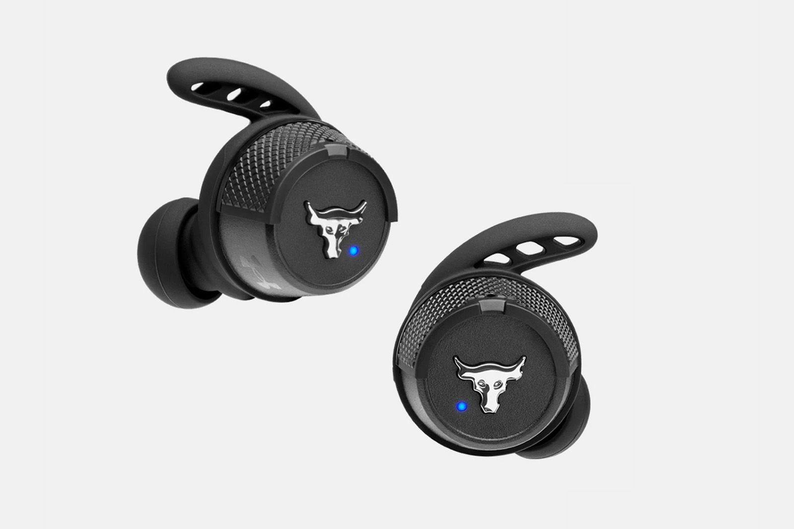 The Rock has a new pair of Under Armour true wireless earbuds for workouts photo 2