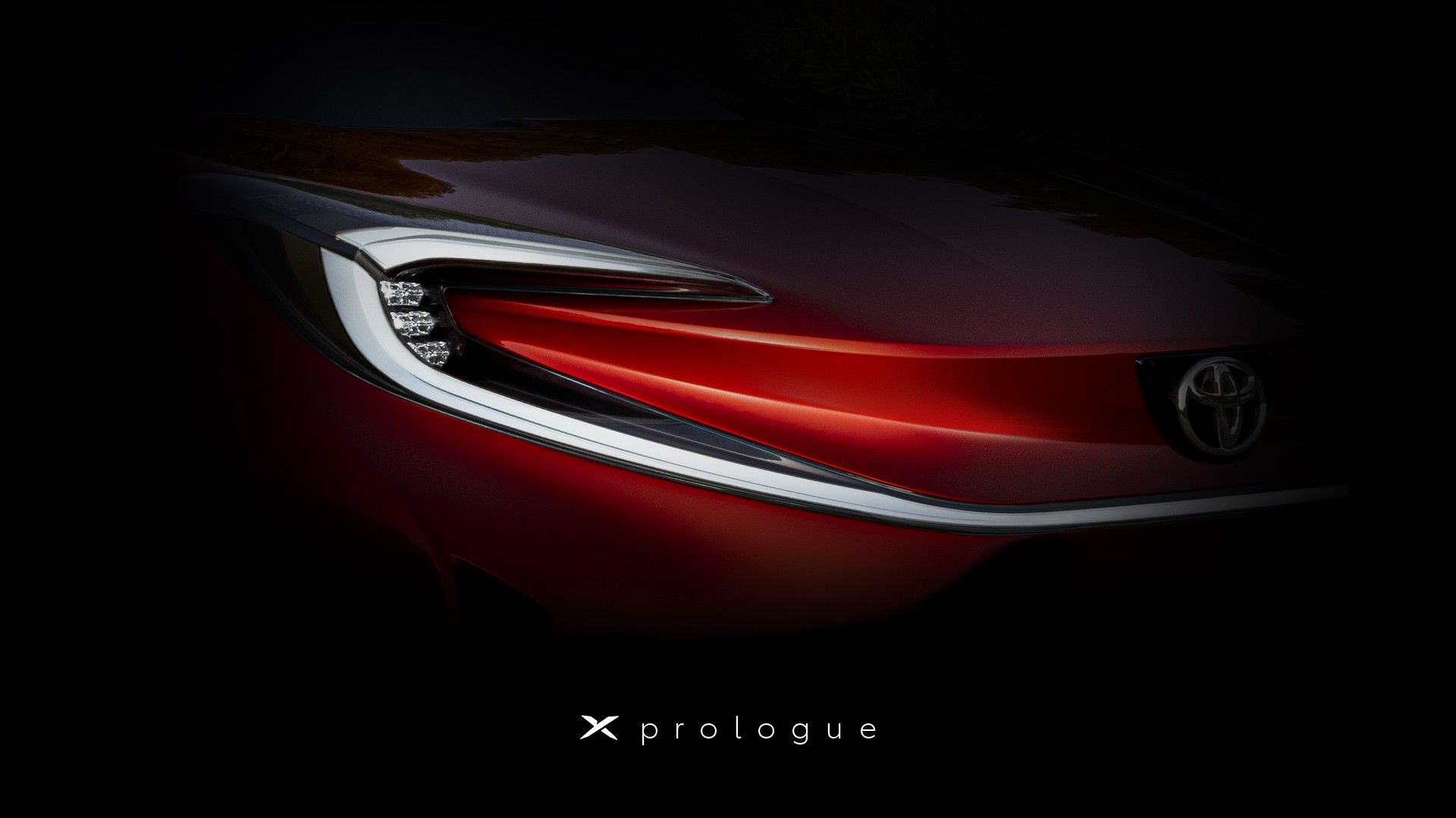 Toyota X Prologue EV teased official unveiling on 17 March photo 2