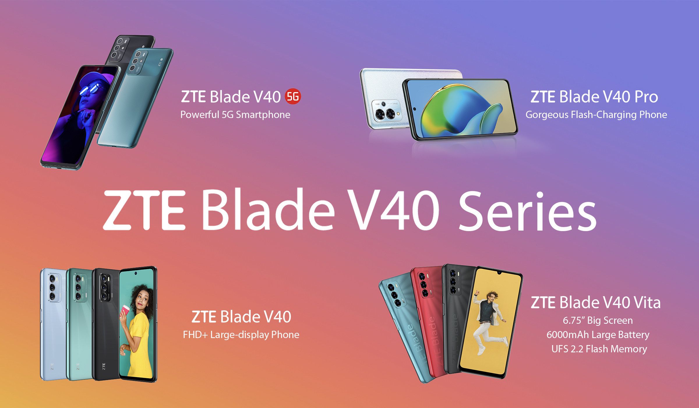 ZTE Blade V40 series unveiled at MWC photo 2