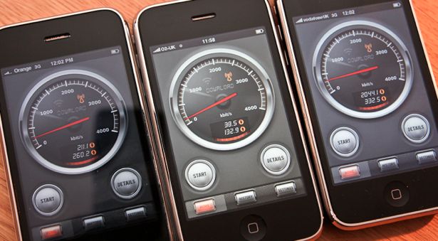 apple iphone 3gs network test vodafone vs orange vs o2 image 1