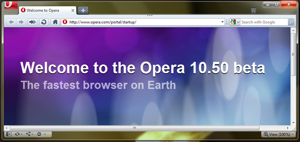 opera releases 10 50 beta for windows image 1