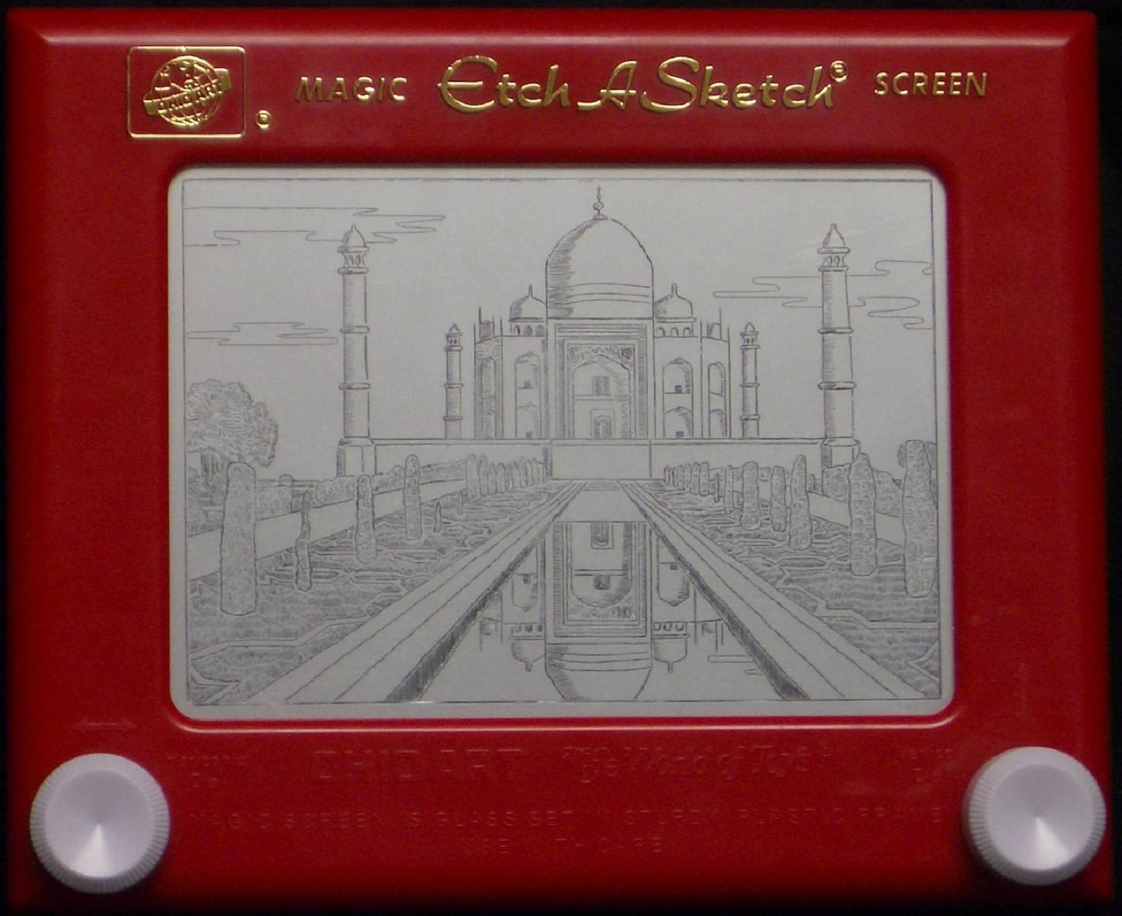 Art Now and Then: Etch A Sketch Art