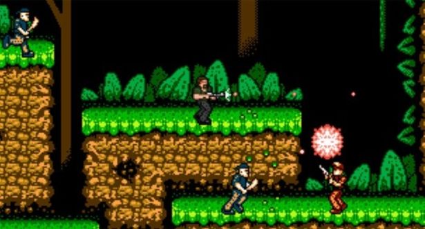 nes contra gets expendables makeover on facebook image 1