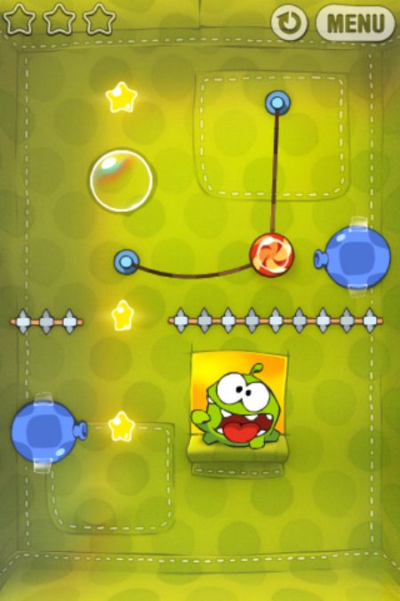 app of the day cut the rope iphone image 2