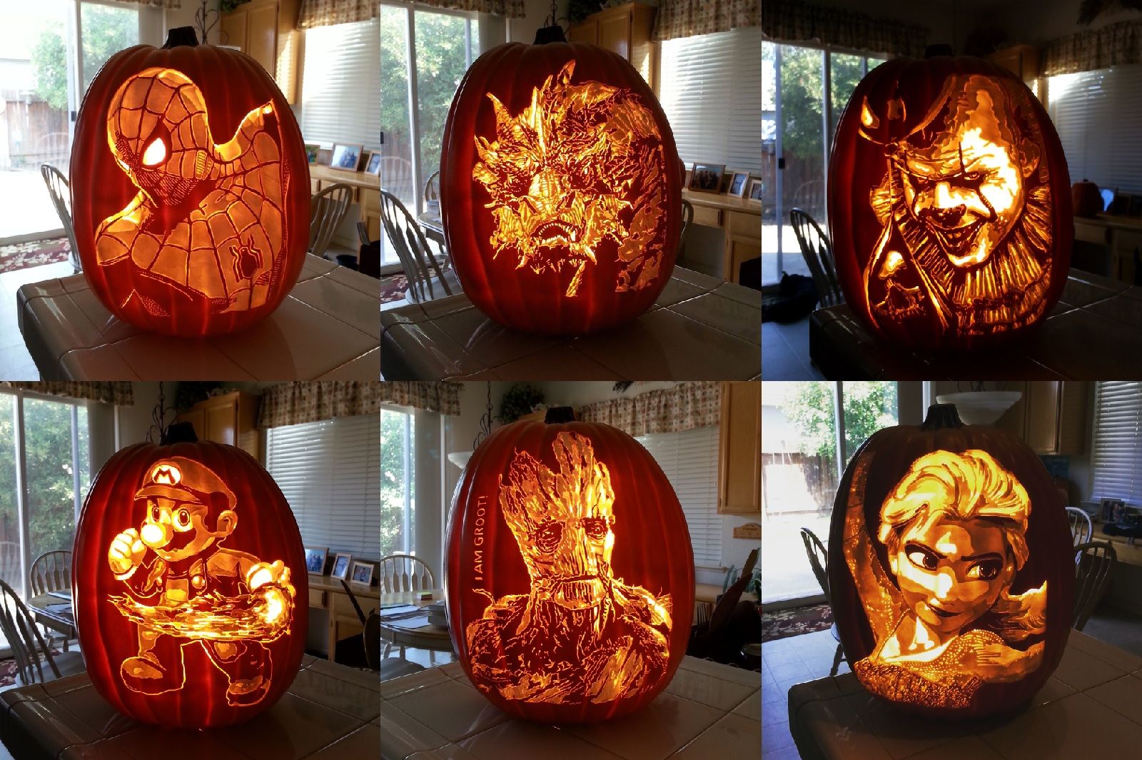 Best geek Halloween pumpkins and Jack-o'-lanterns