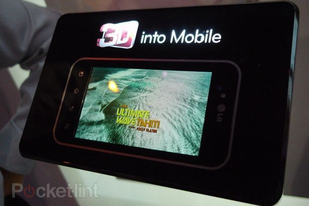 lg promises working 3d mobile screen device demo shortly image 1