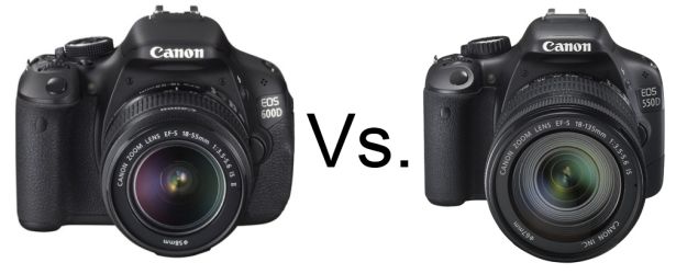 canon eos 600d vs canon eos 550d image 1
