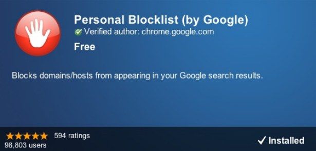 app of the day personal blocklist by google review chrome  image 1