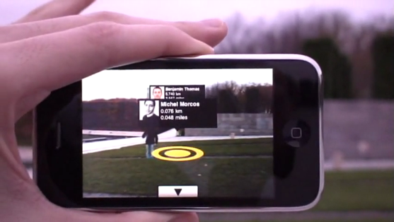 augmented reality in action in 2011 social networking image 2