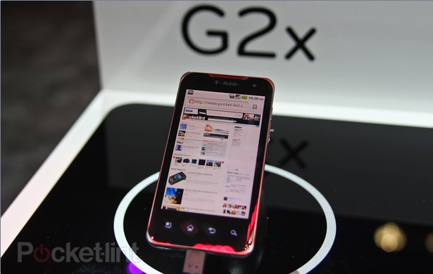 lg goes official with the t mobile g2x we go hands on image 1