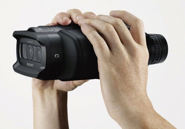 sony upgrades binoculars by adding 3d and hd recording image 1
