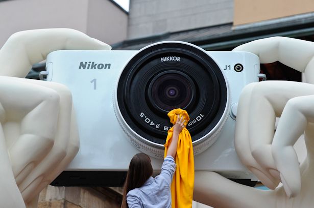 nikon 1 compact system camera range celebrated with massive system camera image 1