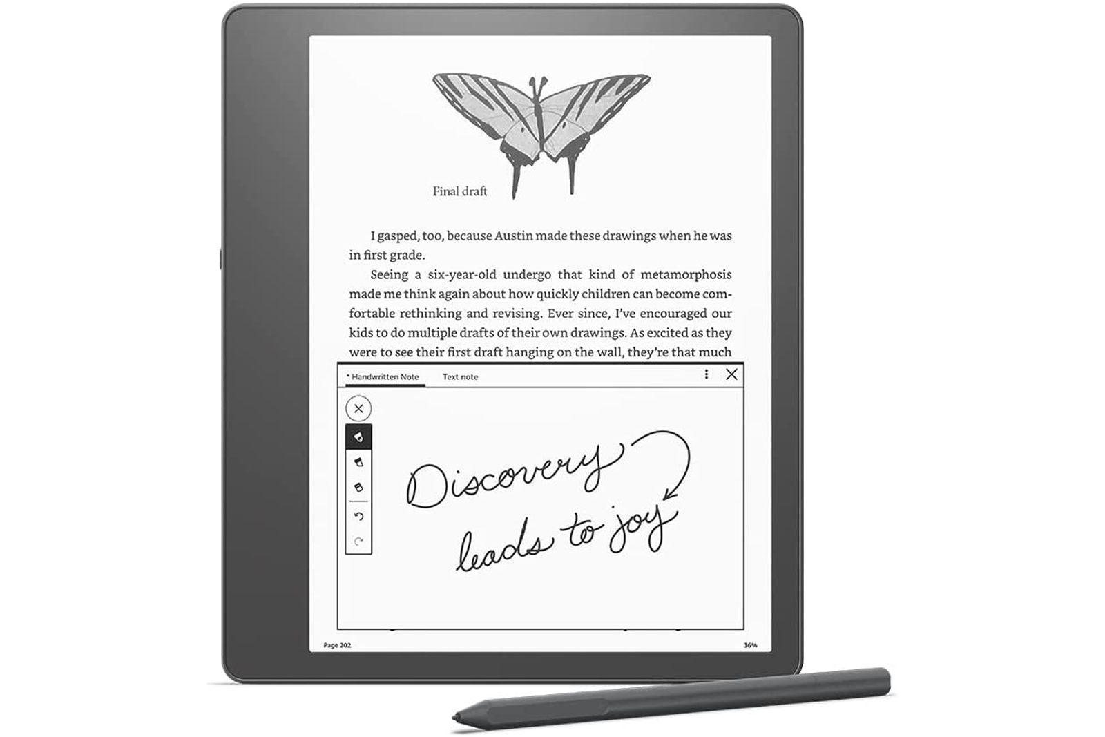 Kindle Scribe vs Kobo Elipsa 2E Side by Side Comparison E Ink Tablet WC SF2  