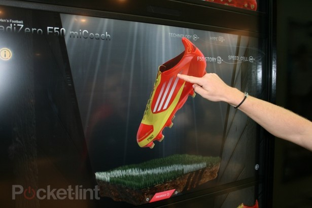 adidas virtual footwear wall pictures and hands on image 1