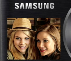 samsung 2view dv300f dual screen compact flashes in image 1