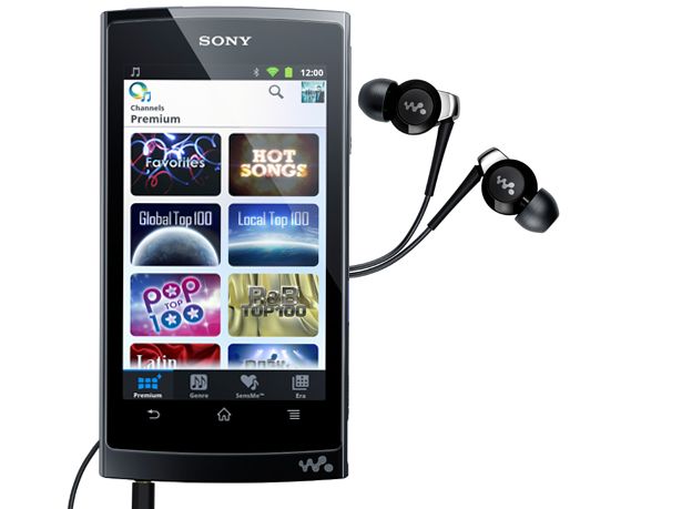 sony announces z series android powered walkman image 1