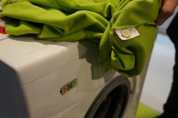nxp builds smart washing machine with nfc and fabric detection image 1