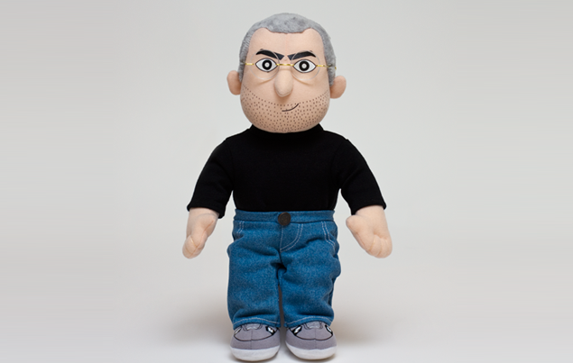 steve jobs stuffed toy ups the crass stakes image 1