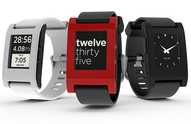 pebble the e paper watch for iphone and android raises 3 million so far image 1