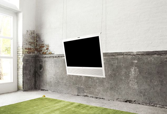 bang olufsen s reasonably priced beoplay v1 tv with apple tv slot leads strong 2012 line up image 1