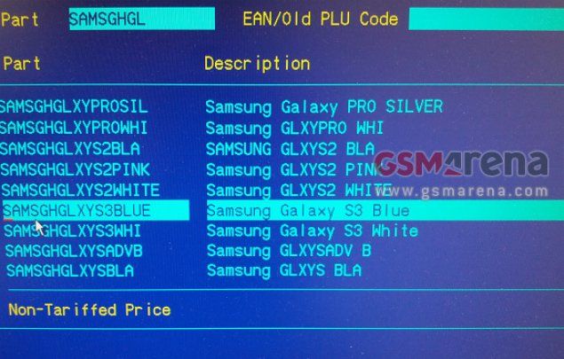 samsung galaxy s iii available in blue or white leaks in carphone warehouse internal systems image 1