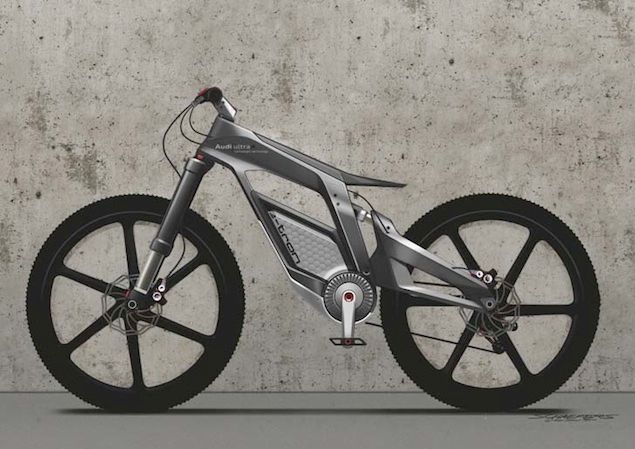 audi set to unveil its wörthersee e bike a push bike motorcycle hybrid image 1