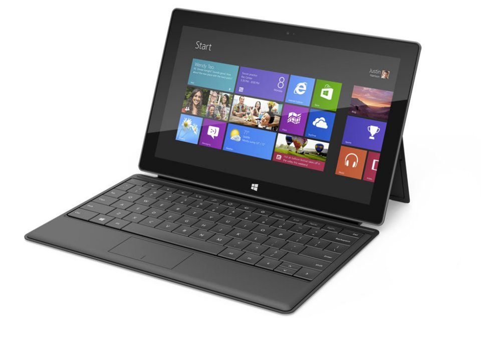 microsoft surface for windows 8 pro tablet full power pc but tablet design image 1