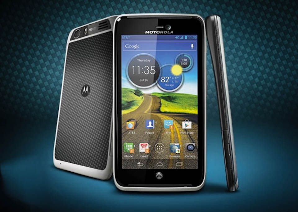 motorola atrix hd 4 5 inch screen kevlar backed but only 8 4mm thick image 1