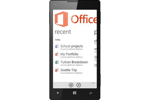 microsoft gives glimpse at what office 2013 will be like on windows phone 8 image 1
