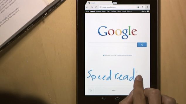 google introduces handwriting for web searches on tablets and smartphones image 1